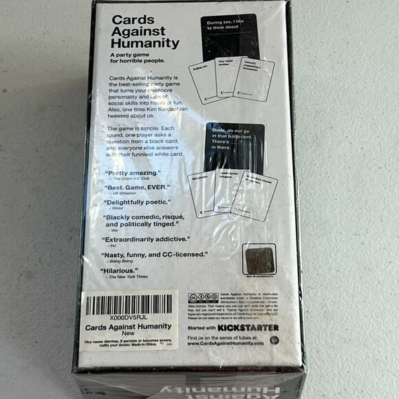 Cards Against Humanity Game Age 17+ New Sealed - Picture 6 of 10